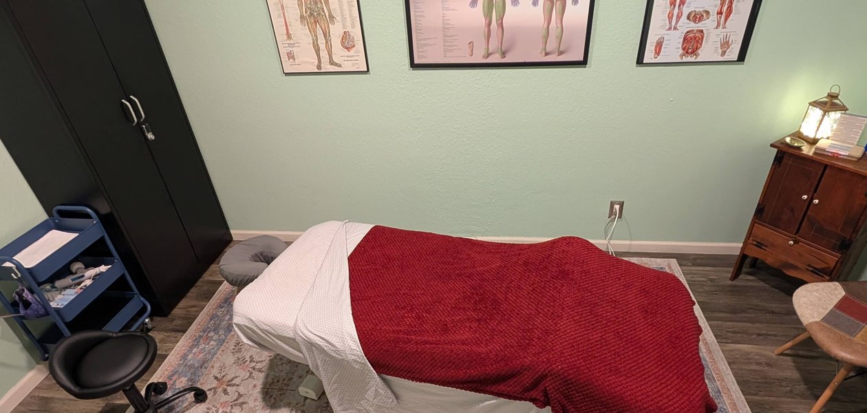 inside the massage room